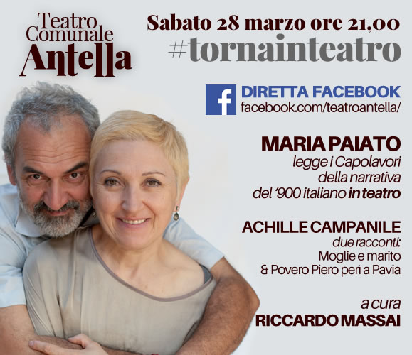 Diretta Facebook – Maria Paiato